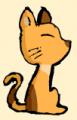 Chat - encre de chine