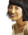 Woman laughing