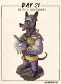 Day 21: the pet x Xoloitzcuintli