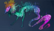 Dragon loup c�leste