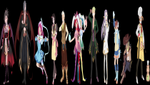 Fresque personnages secondaires