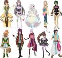 Costumes couleurs alternatives