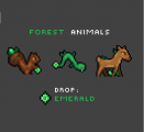 Animaux de la for�t