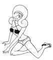 Amanda en maillot