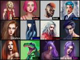 Eden - Personnages - Craiyon