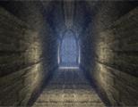 un couloir de la prison de la forteresse