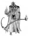 Dark Skull noir et blanc (Narahil style)