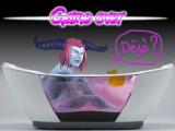 Gay mauve verre