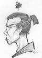 Samourai blas&eacute;