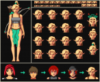 Elfe Face et Corps