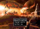 Ecran titre (Apocalypse Knigt)