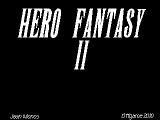 Hero Fantasy II l'&eacute;cran titre
