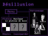 D�sillusion : Menu