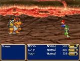 Combat contre Bowser