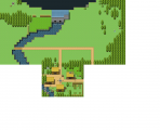 Village et nature.