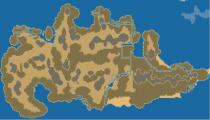 Continent desertique