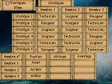 Menu des strat&eacute;gies