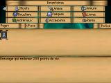 Menu des objets