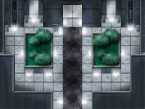 Oblivion - Entr�e du b�timent r�sidentiel. Habitat de Kain.