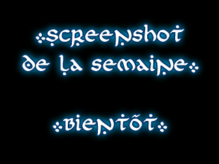 screen gagnant de la semaine