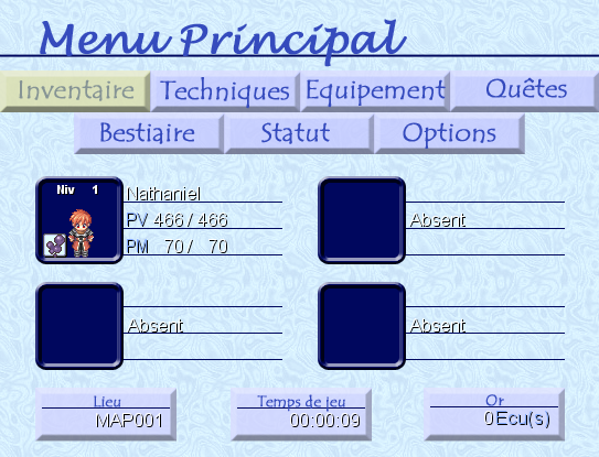 screen gagnant de la semaine