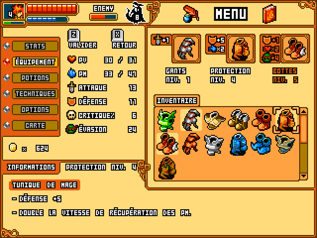 screen gagnant de la semaine